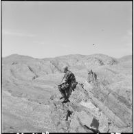 Région de Geryville. Groupement des commandos de marine en opération.