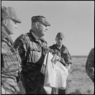 Région de Geryville. Groupement des commandos de marine en opération.