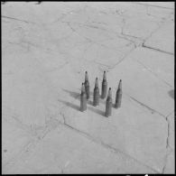 Aïn Sefra. Munitions saisies aux rebelles.