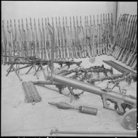 Aïn Sefra. Armes saisies aux rebelles.