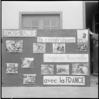 Alger. Panneau pour le 3e bureau PH.