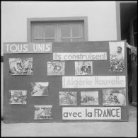 Alger. Panneau pour le 3e bureau PH.