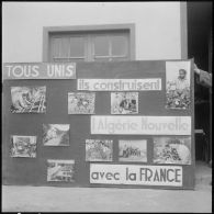 Alger. Panneau pour le 3e bureau PH.