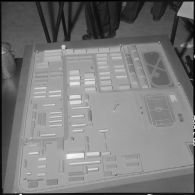 Alger. Hall du journal Le Bled. Exposition "Activités et loisirs". Maquette.