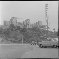 Alger. Nouveaux bâtiments de la cité Diar-es-Schems.