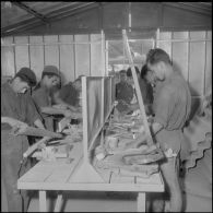 Atelier bois et fer.