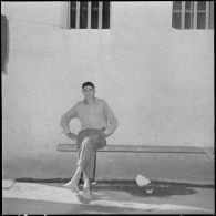 Portrait d'un prisonnier.