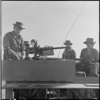 Départ d'une patrouille.