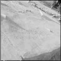 Tombe d'un Kabyle tué par les "Fellaghas".