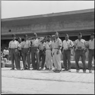 Départ des militaires africains pour Abidjan.