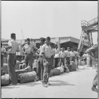 Départ des militaires africains pour Abidjan.