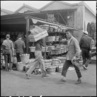 Les halles centrales d'Alger.