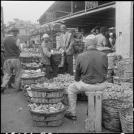 Les halles centrales d'Alger.