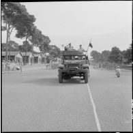 Défilé des half-track.