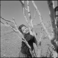 Section administrative spécialisée (SAS) d'Akourma. Portrait d'un enfant qui s'appelle Mahjoub.