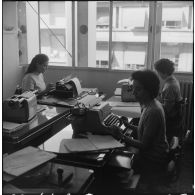 Alger. SNCFA. Secrétariat.