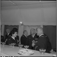 La Reghaïa. Pot donné à l'issue de la cérémonie du 11 Novembre 1961.