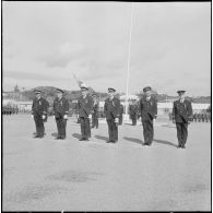 La Reghaïa. Cérémonie du 11 Novembre 1961. Remise de décoration.