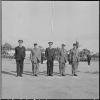 La Reghaïa. Cérémonie du 11 Novembre 1961. Remise de décoration.