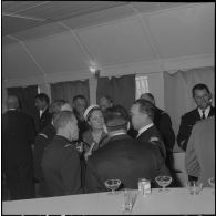 La Reghaïa. Pot donné à l'issue de la cérémonie du 11 Novembre 1961.