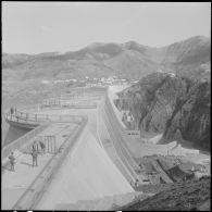 Barrage d'Erraguene et centrale.