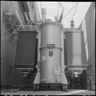 Barrage d'Erraguene. Transformateur.