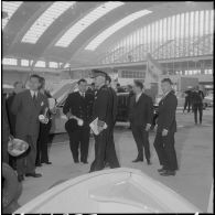 Inauguration de la foire exposition d'Oran.