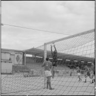 Stade de Saint Eugène. Finale de la coupe Alger-Sahel de football. Le match.