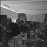 Maison Carrée. Saint Eloi. Banquet à l'Etablissement régional du matériel (ERM).