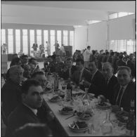Maison Carrée. Saint Eloi. Banquet à l'Etablissement régional du matériel (ERM).
