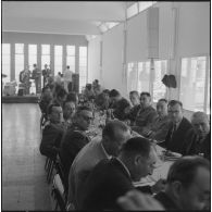 Maison Carrée. Saint Eloi. Banquet à l'Etablissement régional du matériel (ERM).