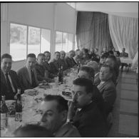 Maison Carrée. Saint Eloi. Banquet à l'Etablissement régional du matériel (ERM).