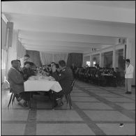 Maison Carrée. Saint Eloi. Banquet à l'Etablissement régional du matériel (ERM).