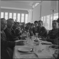 Maison Carrée. Saint Eloi. Banquet à l'Etablissement régional du matériel (ERM).