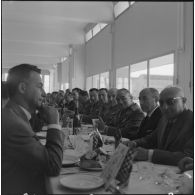 Maison Carrée. Saint Eloi. Banquet à l'Etablissement régional du matériel (ERM).