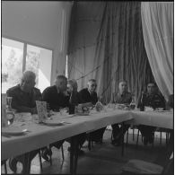 Maison Carrée. Saint Eloi. Banquet à l'Etablissement régional du matériel (ERM).