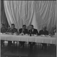 Maison Carrée. Saint Eloi. Banquet à l'Etablissement régional du matériel (ERM).