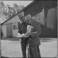 Algérie. Fête de la Saint Eloi. 428e compagnie de réparation divisionnaire (CRD).