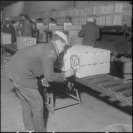 Les Vergers d'Oued-Fodda. Conditionnement des oranges.