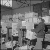 Les Vergers d'Oued-Fodda. Conditionnement des oranges.