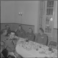 Algérie. Fête de Saint-Eloi au 10e régiment d'artillerie de marine (RAMa).