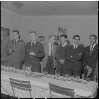 Algérie. Fête de Saint-Eloi au 10e régiment d'artillerie de marine (RAMa).