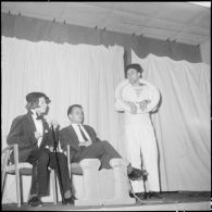 Beni Messous. Soirée du 9e régiment de zouaves (9e RZ).