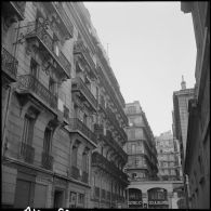 Alger. Deuxième anniversaire de la semaine des barricades. Ambiance algéroise pendant cette journée.