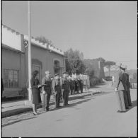 Alger. Caserne d'Orléans. Remise de la légion d'honneur.