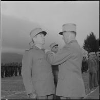 Section administrative spécialisée (SAS) d'Arba. Remise de décoration.