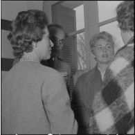 Section administrative spécialisée (SAS) d'Arba. Réception après la cérémonie de remise de décoration.