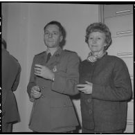 Section administrative spécialisée (SAS) d'Arba. Réception après la cérémonie de remise de décoration.