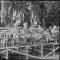 Constantine. Finale interarmées de rugby. Présences officielles.