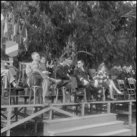 Constantine. Finale interarmées de rugby. Présences officielles.